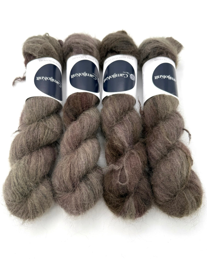 Suri Alpaca Silk: Dye of the Day 2310