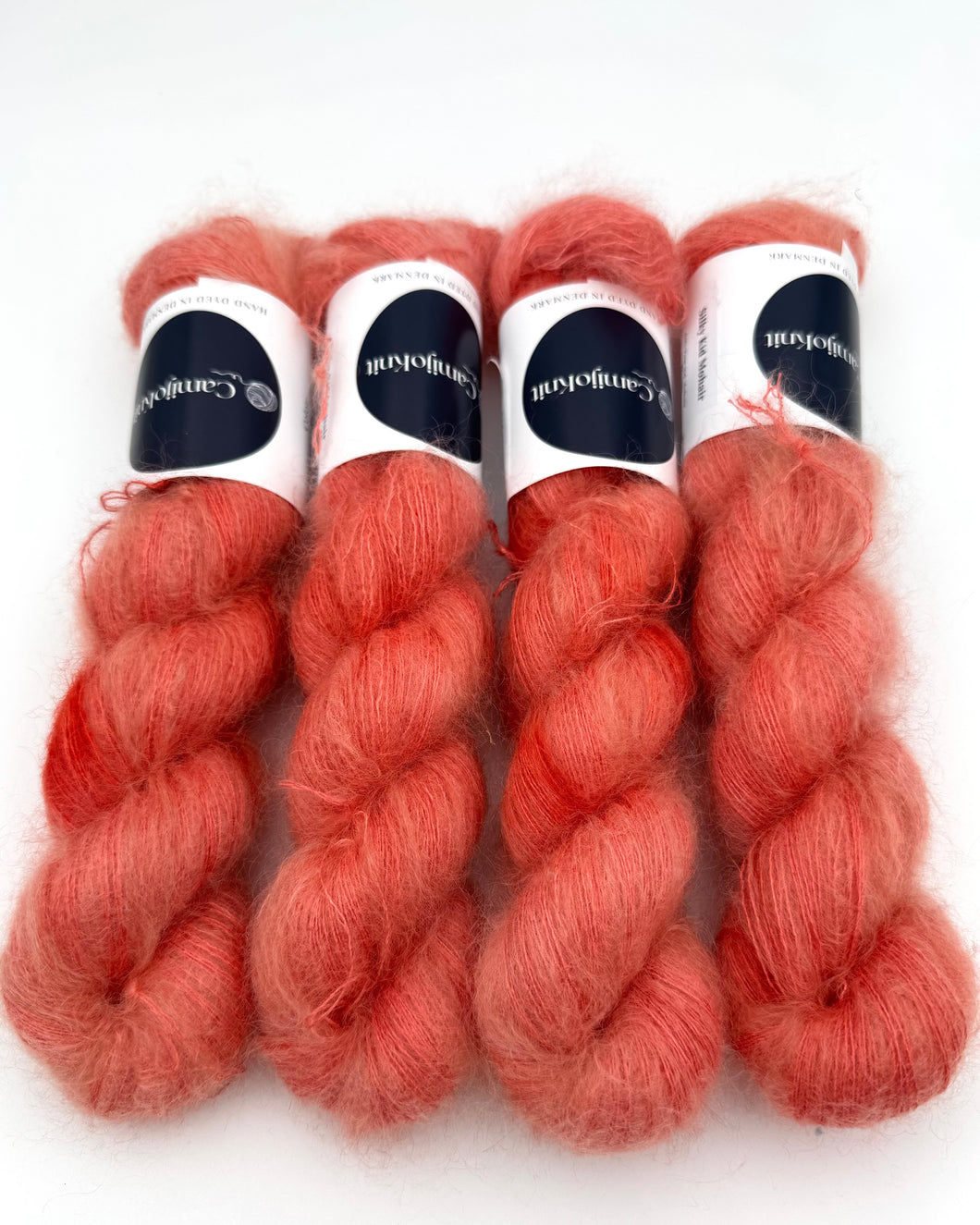 Silky Kid Mohair: Coral