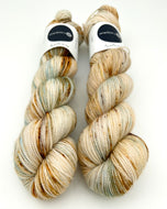 Merino Sock: Golden Sky
