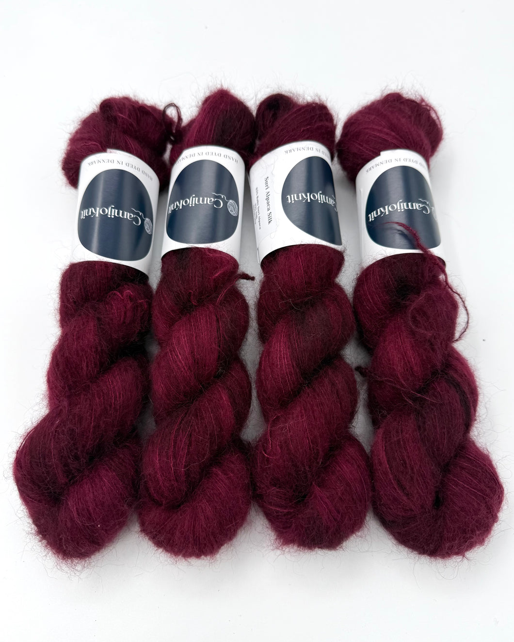 Suri Alpaca Silk: Bordeaux