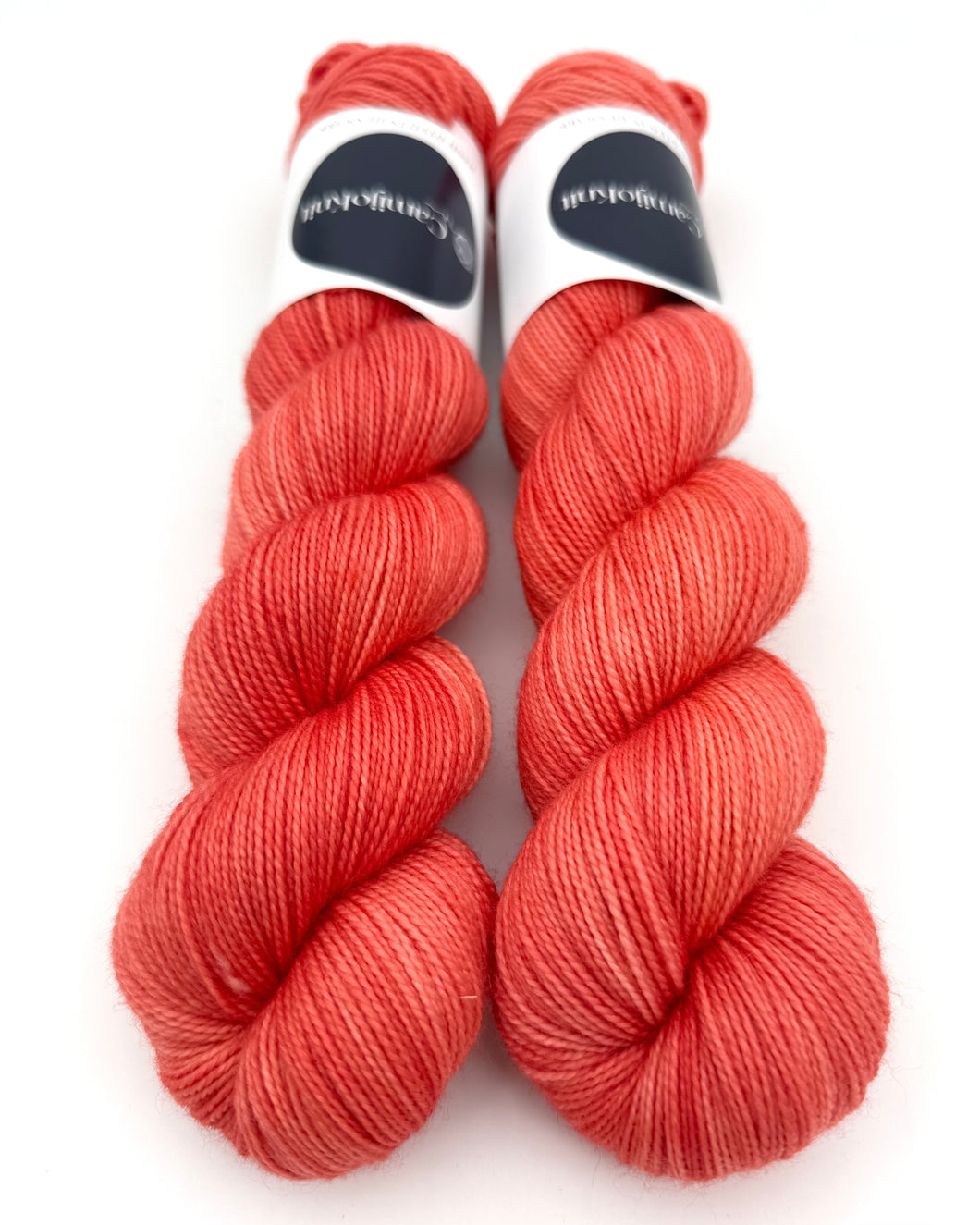 Merino Sock: Coral