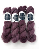 Suri Alpaca Silk: Dark Aubergine