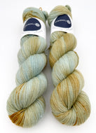 Gold Sock: Mint & Mustard