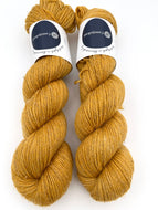 Organic Wool Linen: Mustard