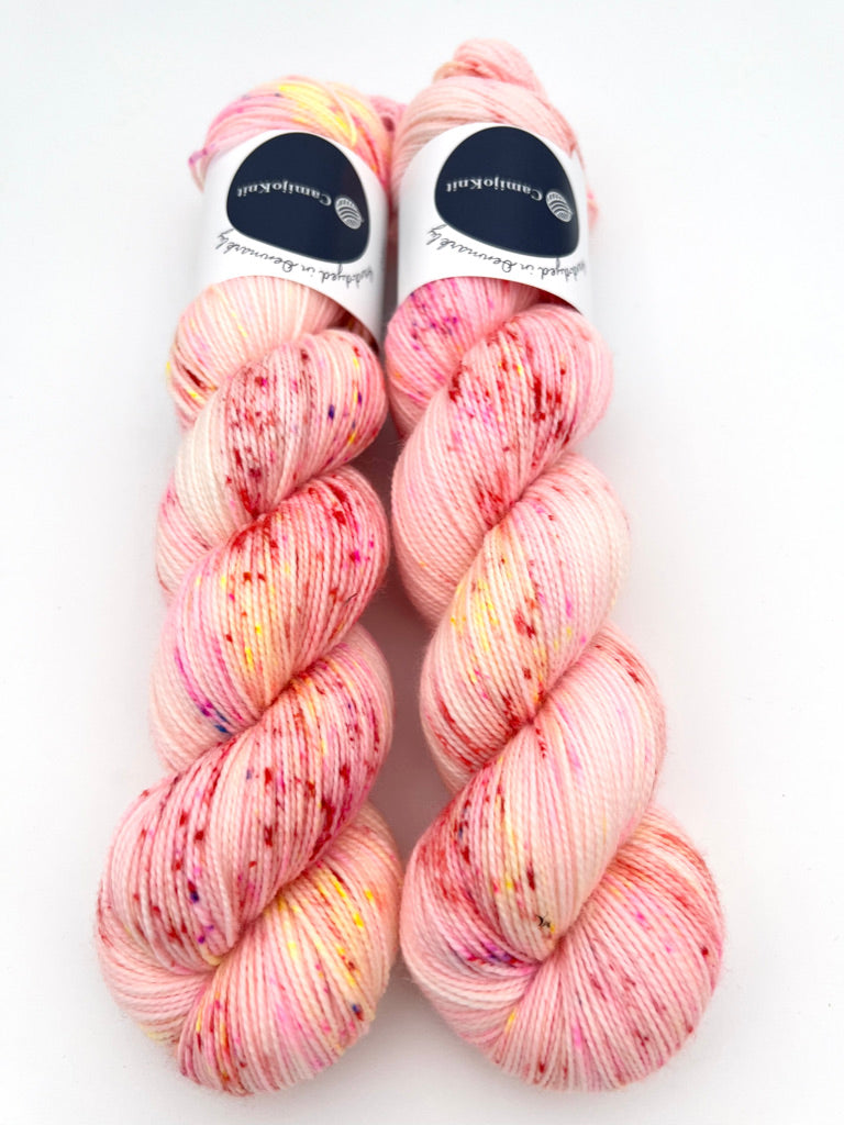 Merino Sock: Pink Lemonade