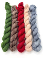 Gold Sock Mini Set: Christmas