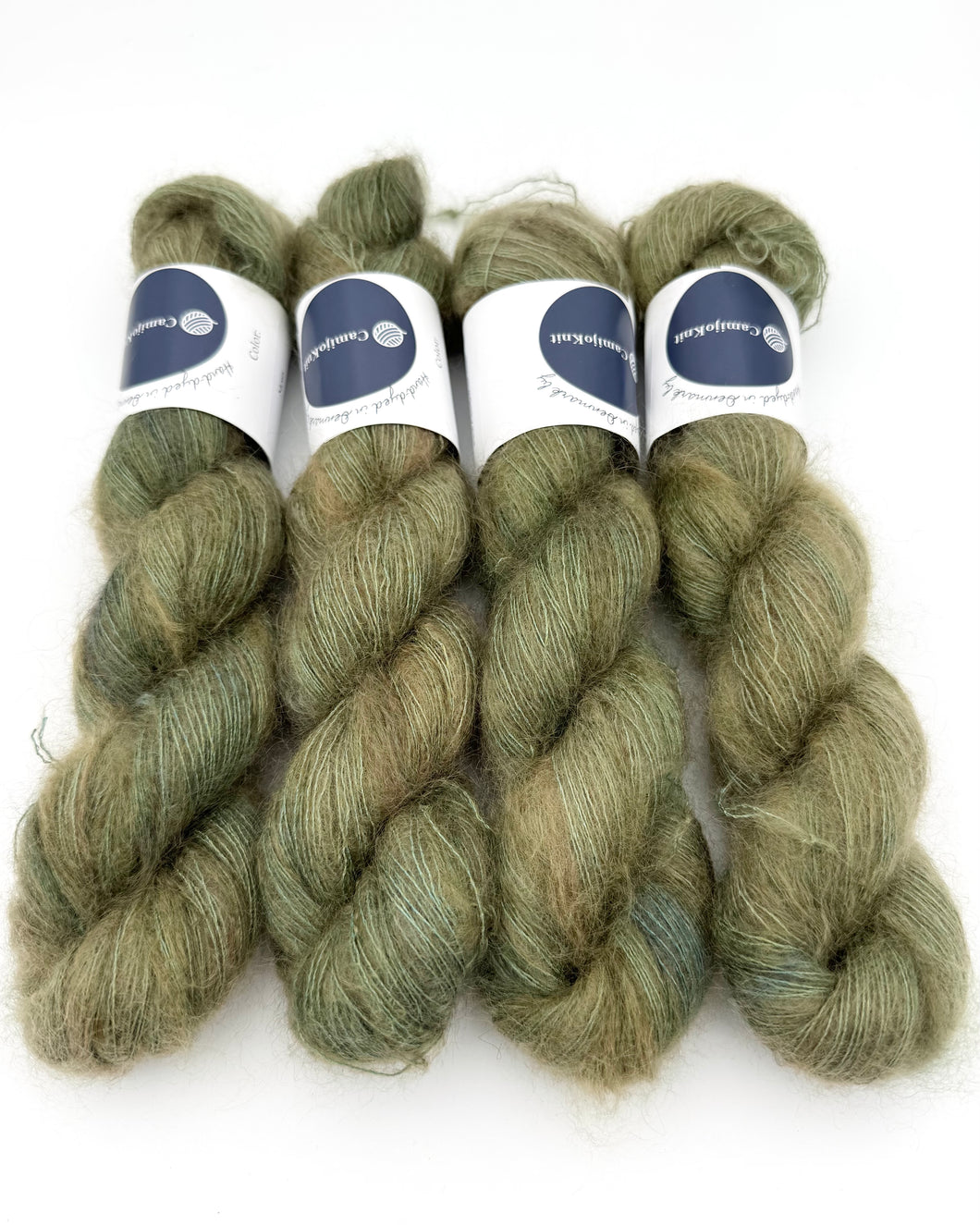 Silky Kid Mohair: Moss