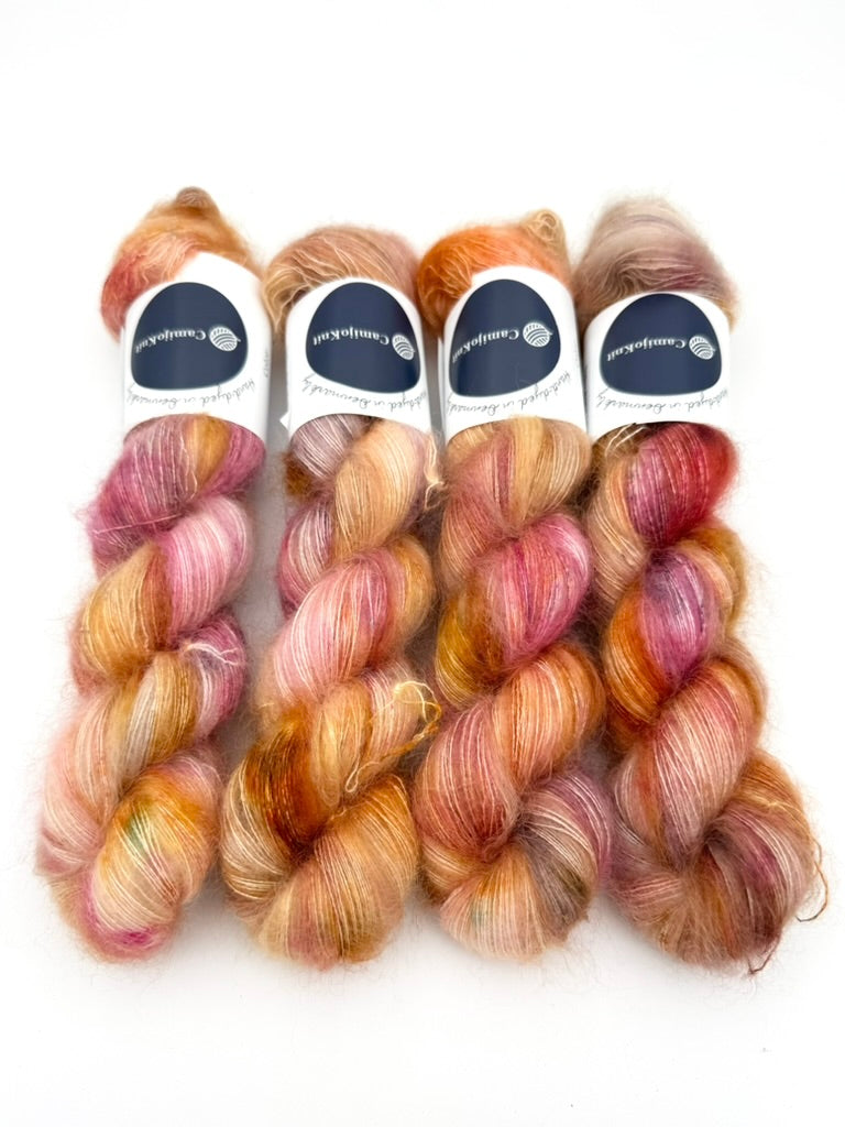 Silk-Mohair: Honey Plum