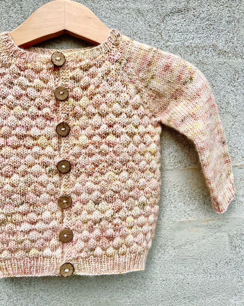 Bobble Stitch Bubble Cardigan Sweater Pattern Warehouse Bobble And
