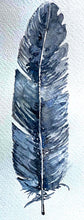 Load image into Gallery viewer, Sticker: Blue feather
